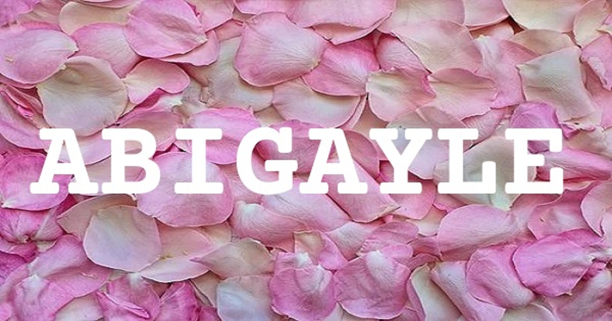 ABIGAYLE 英文名字意義