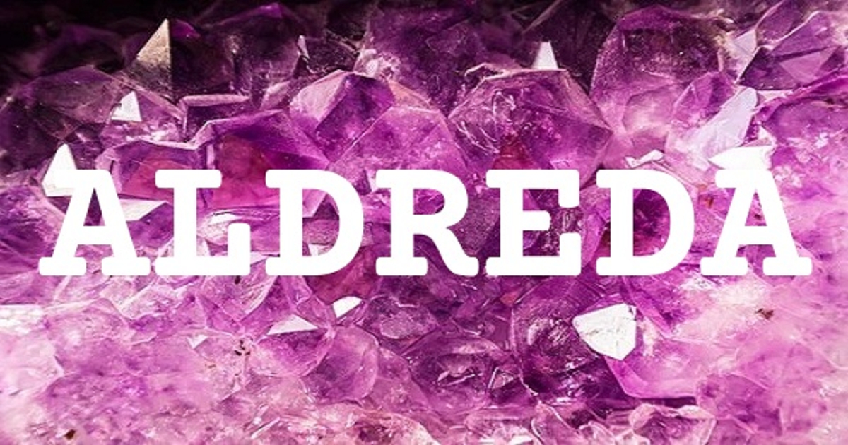 ALDREDA 英文名字意義