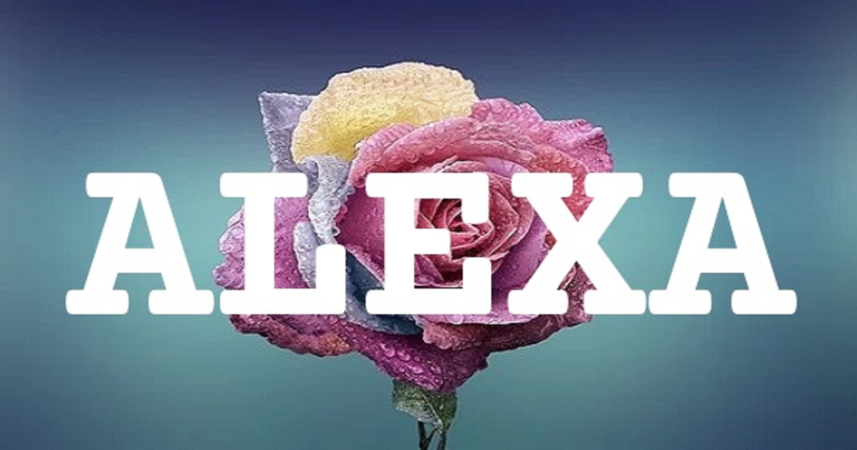 ALEXA 英文名字意義
