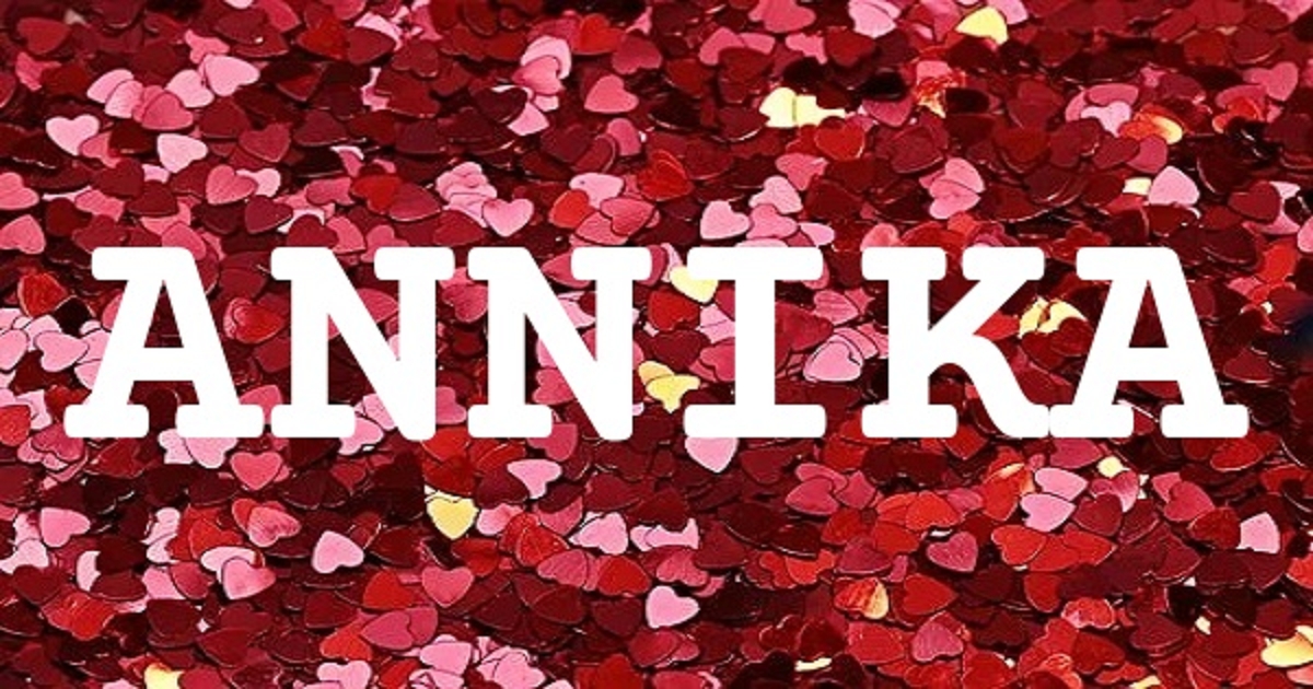 ANNIKA 英文名字意義