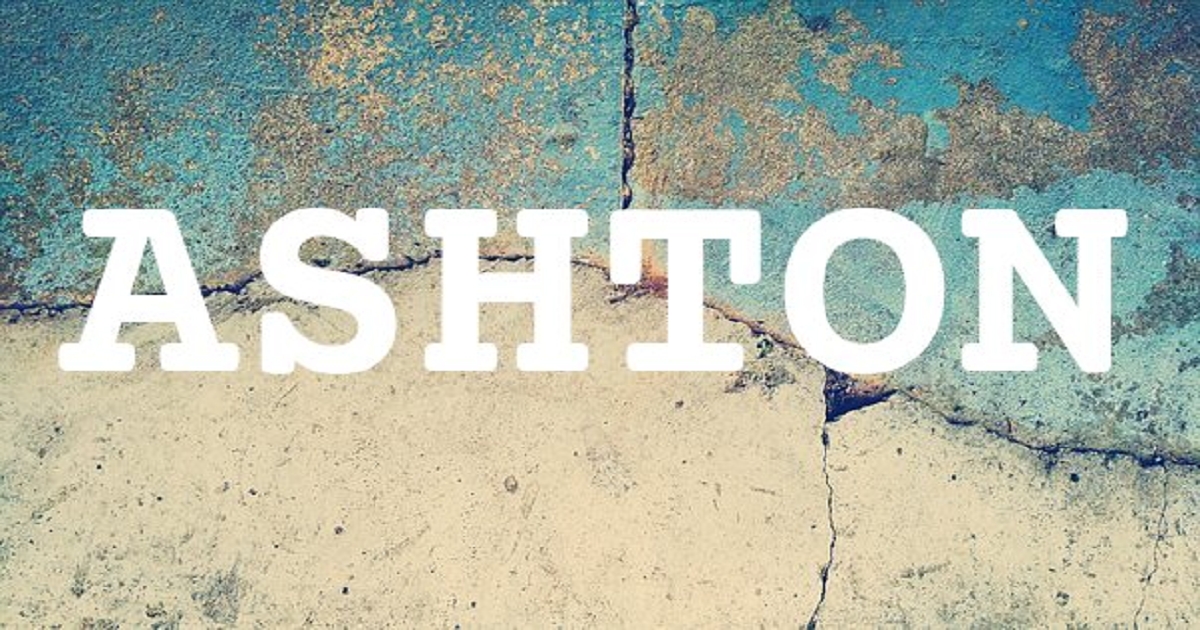 ASHTON 英文名字意義