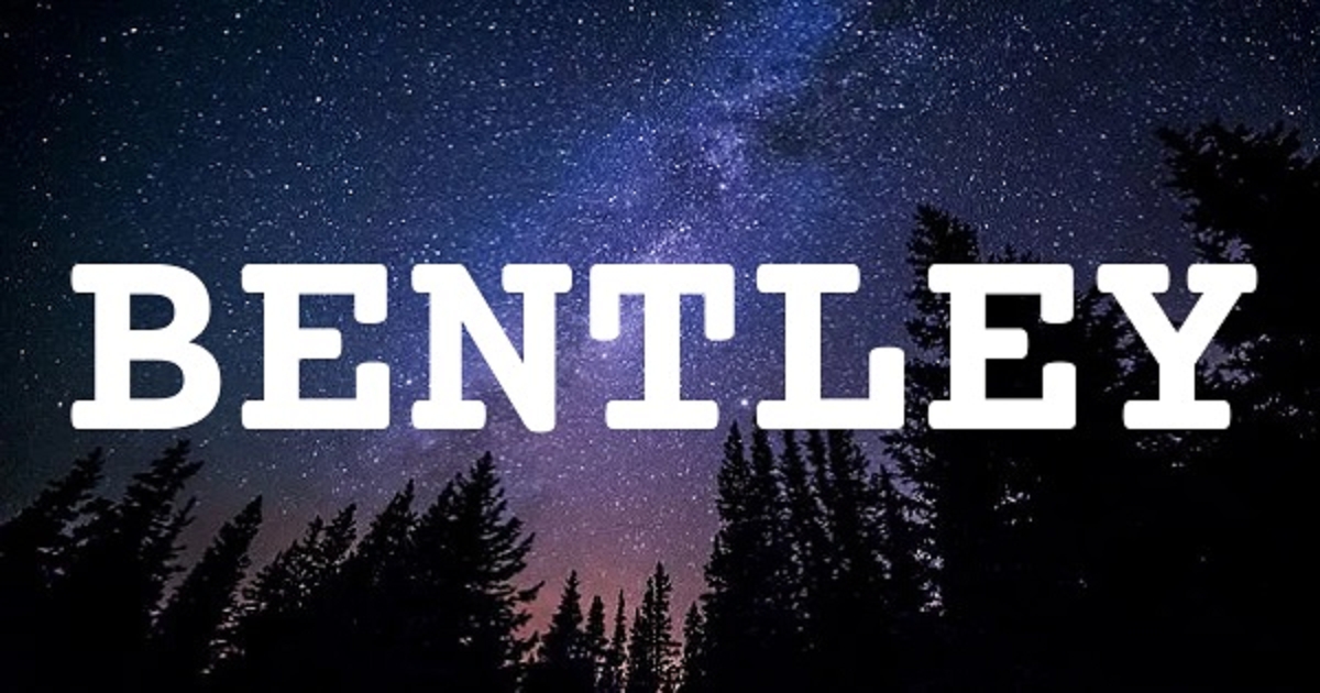 BENTLEY 英文名字意義