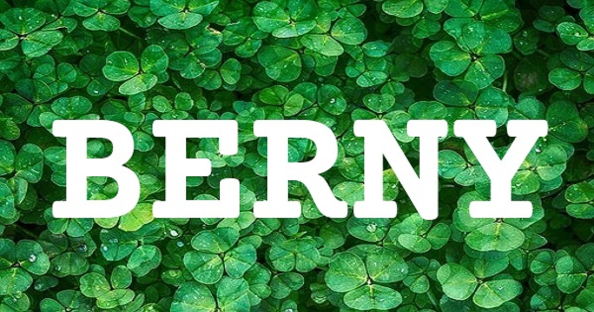 BERNY 英文名字意義