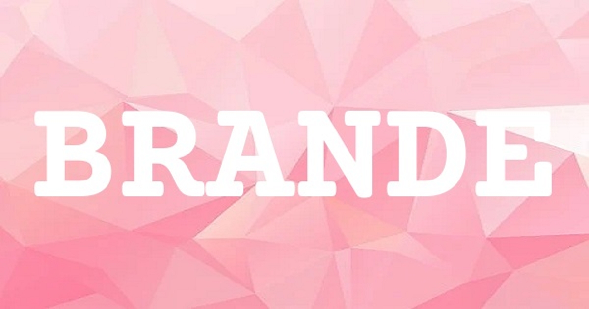 BRANDE 英文名字意義