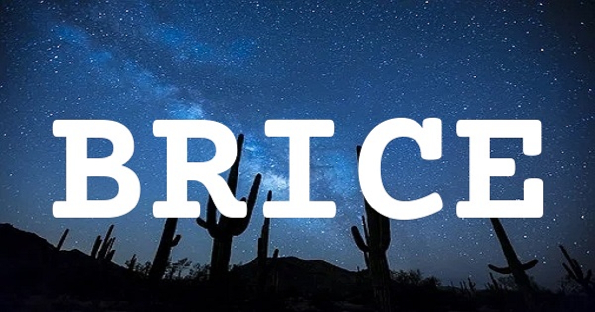 BRICE 英文名字意義