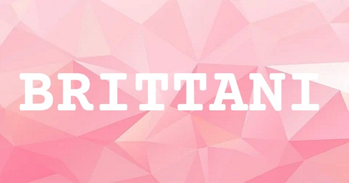 BRITTANI 英文名字意義