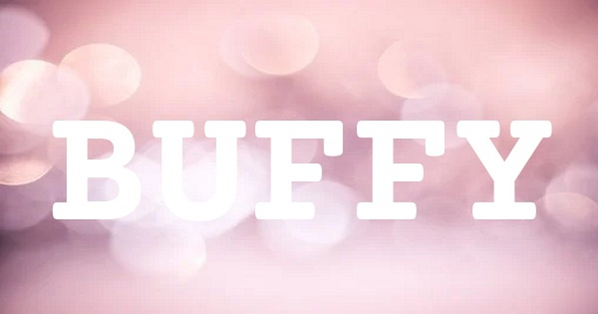 BUFFY 英文名字意義