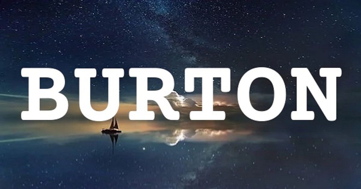 BURTON 英文名字意義