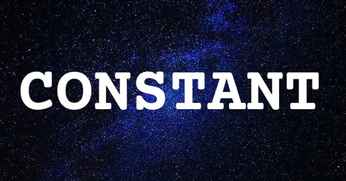 CONSTANT 英文名字意義