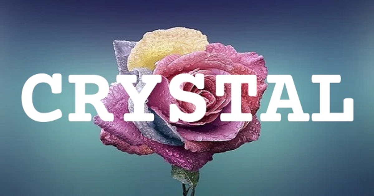 CRYSTAL 英文名字意義