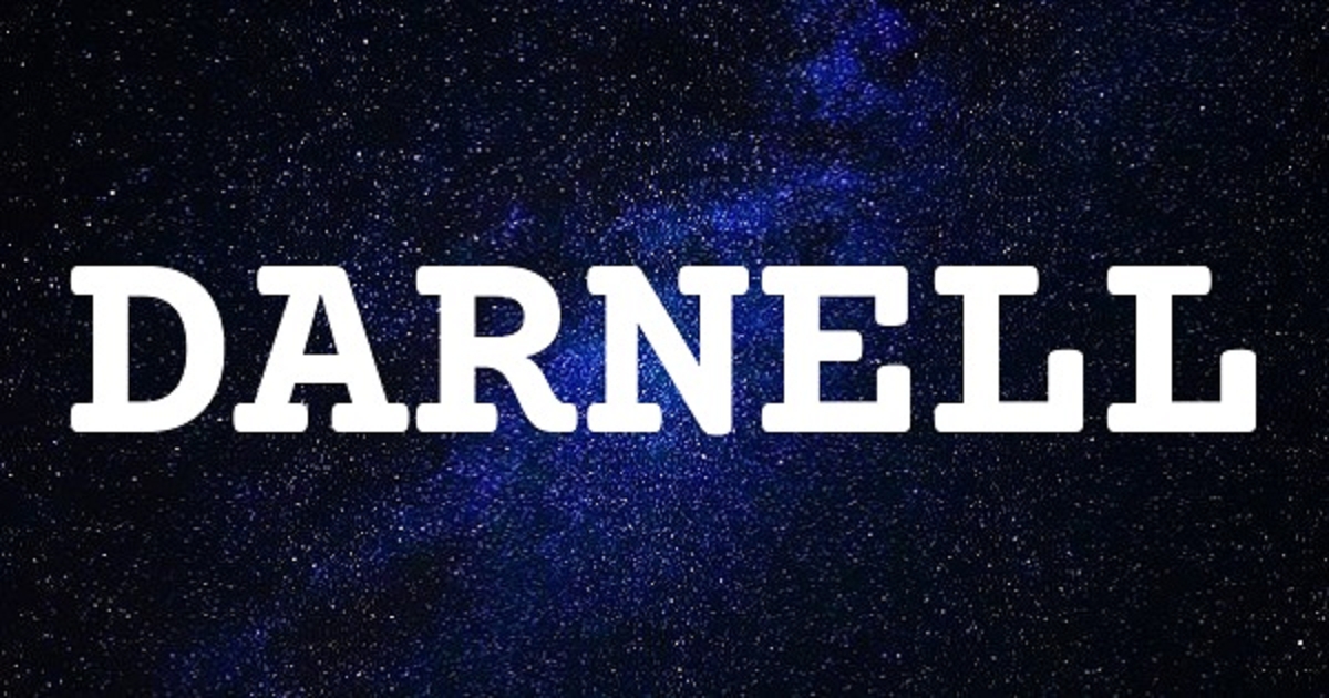 DARNELL 英文名字意義