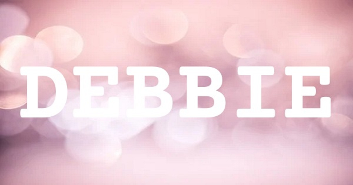 DEBBIE 英文名字意義