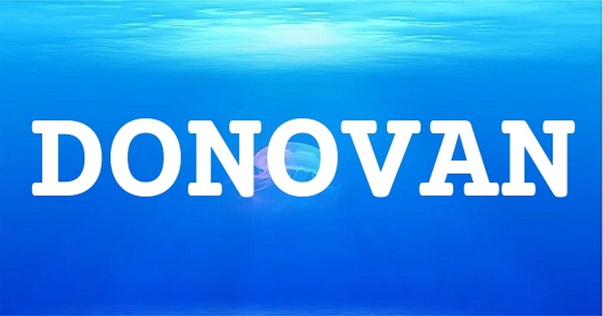 DONOVAN 英文名字意義