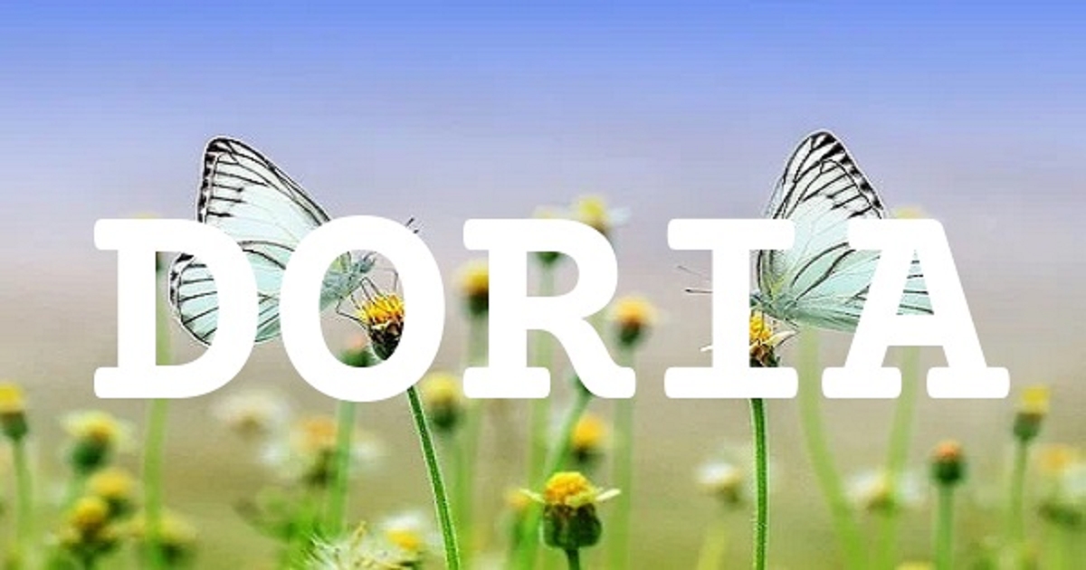 DORIA 英文名字意義