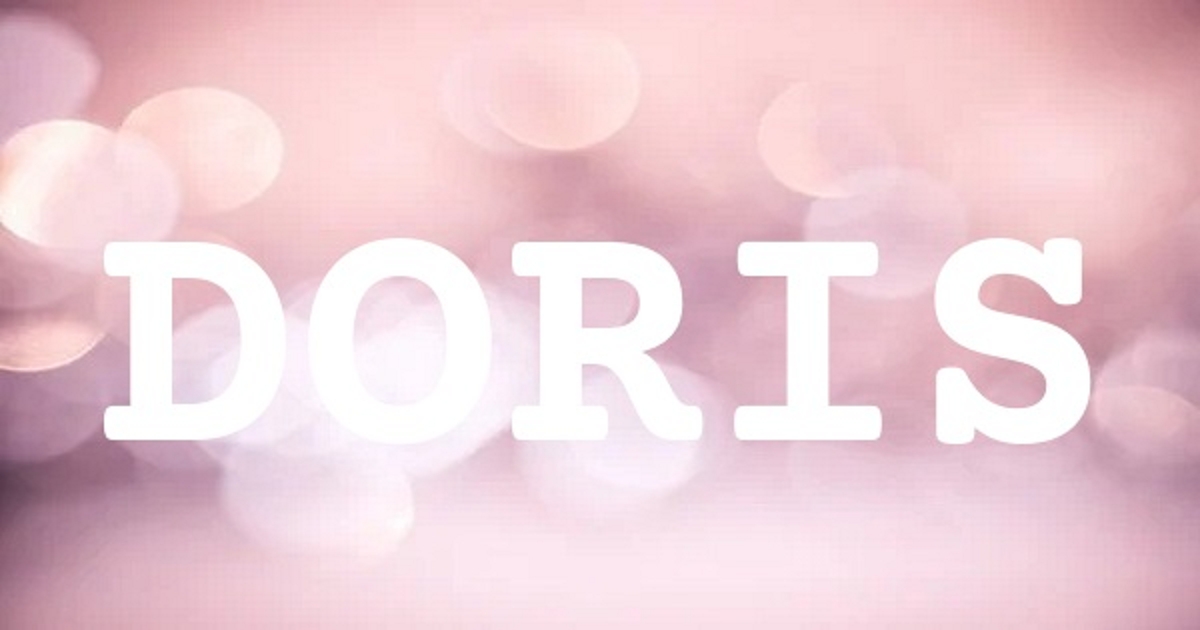 DORIS 英文名字意義