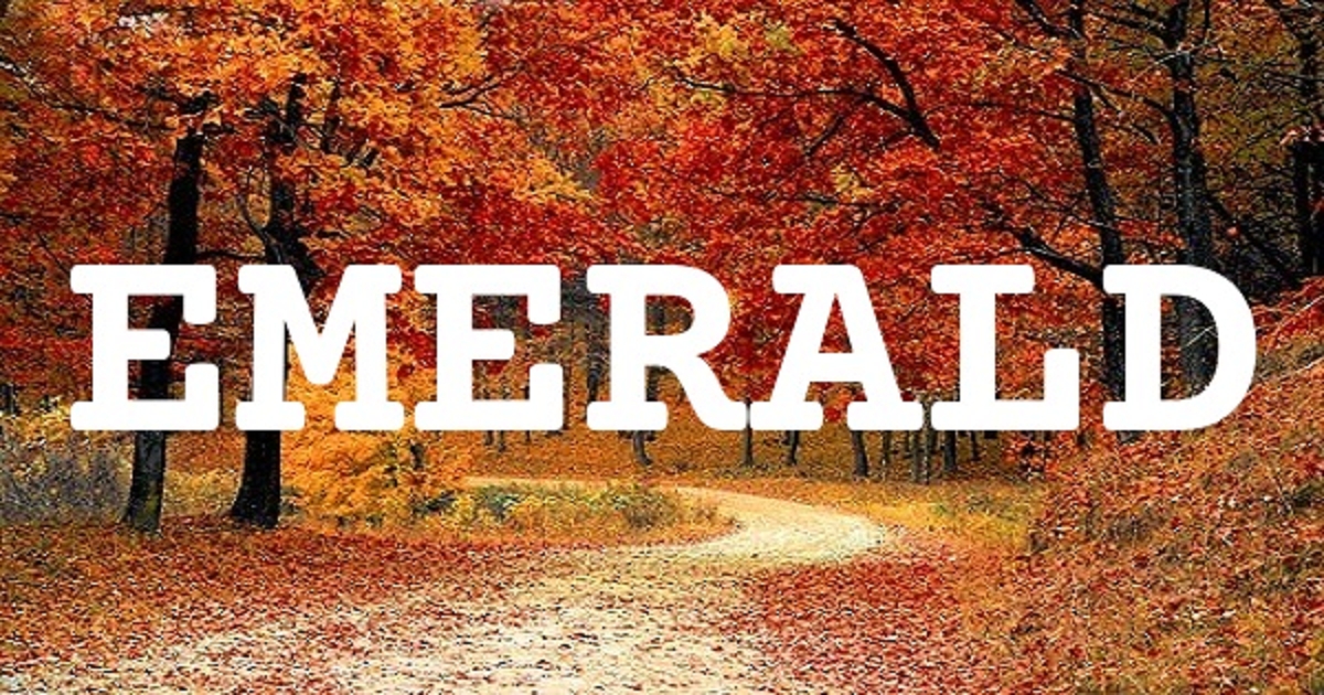 EMERALD 英文名字意義