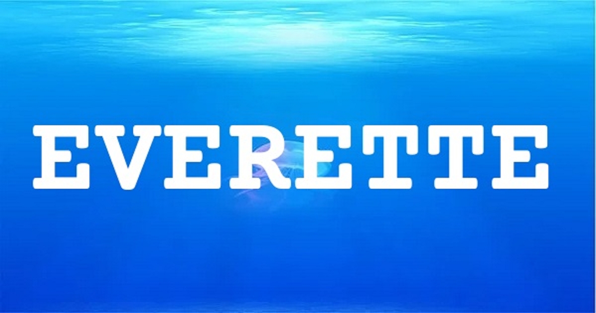 EVERETTE 英文名字意義