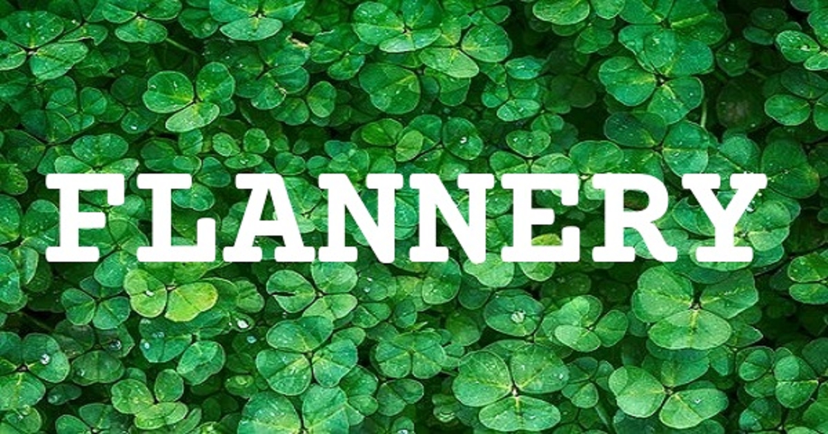 FLANNERY 英文名字意義