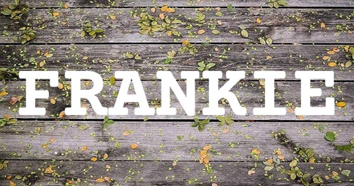 FRANKIE 英文名字意義