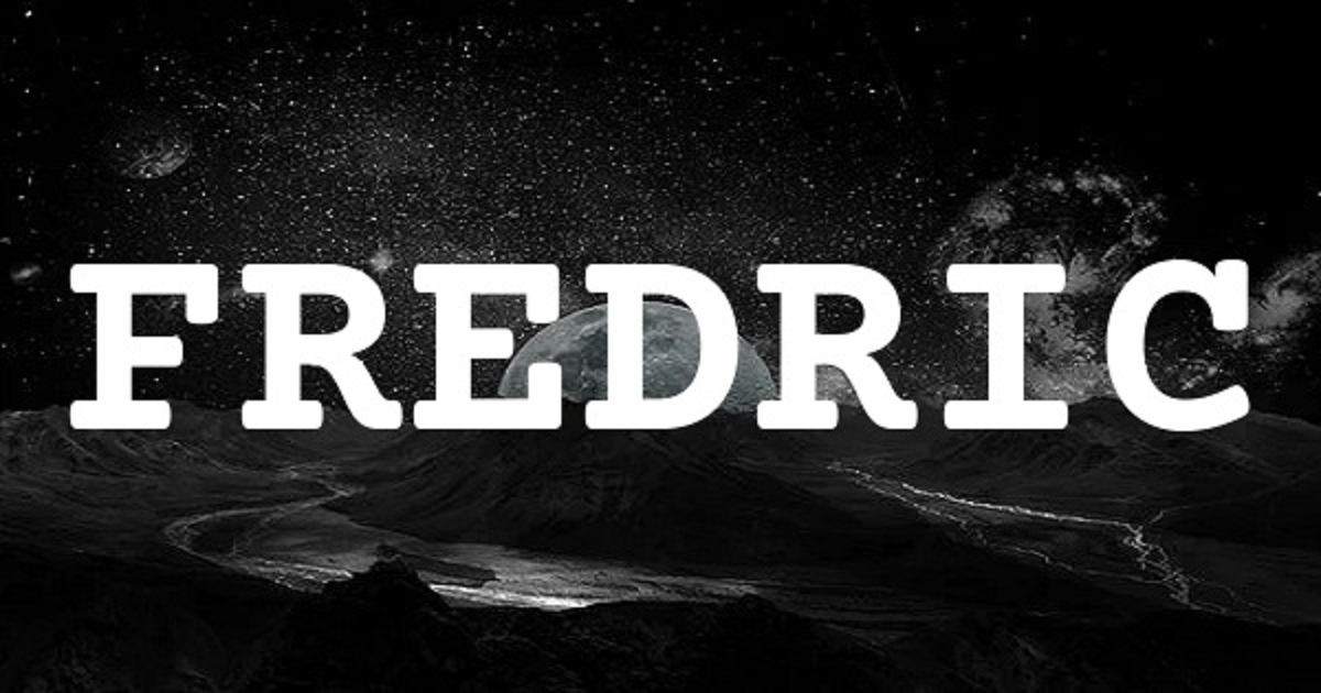 FREDRIC 英文名字意義