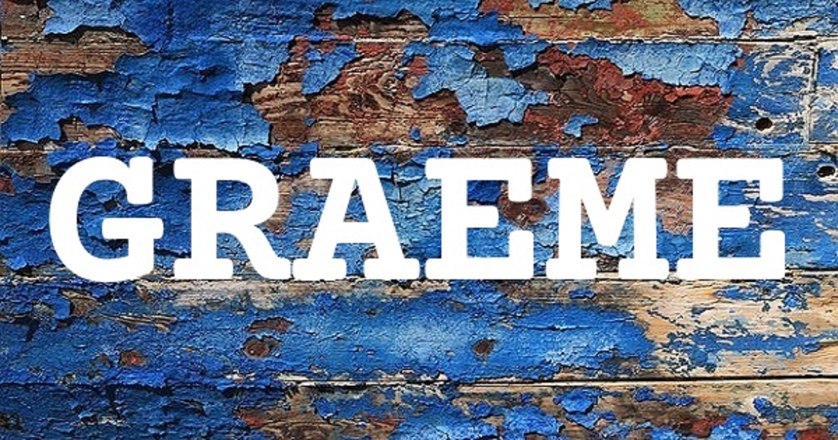 GRAEME 英文名字意義