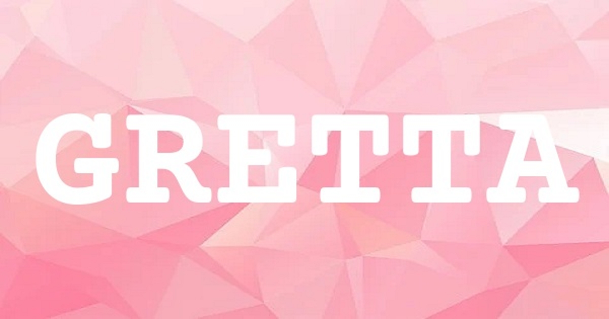 GRETTA 英文名字意義