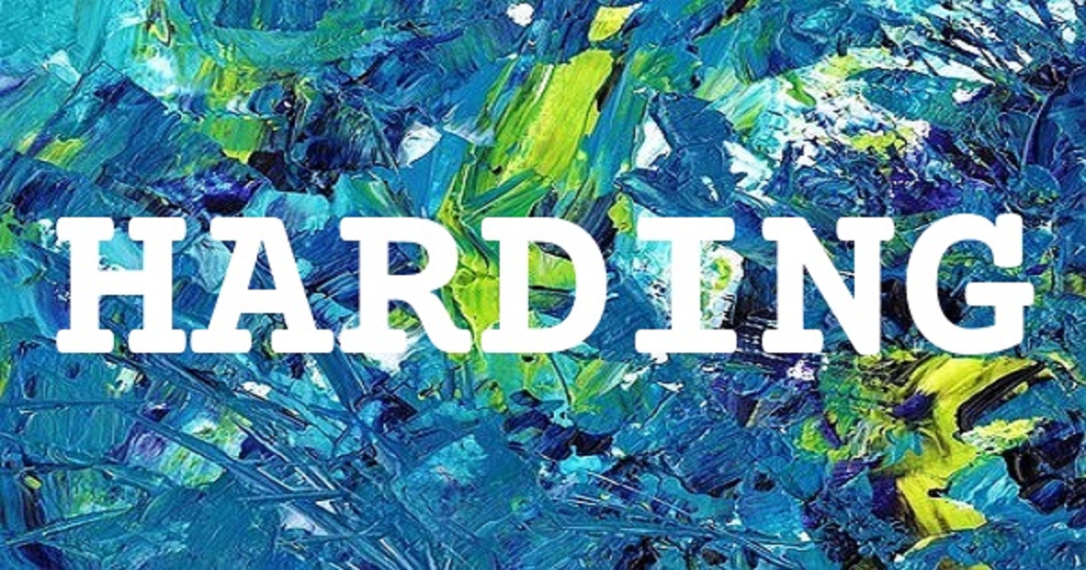 HARDING 英文名字意義