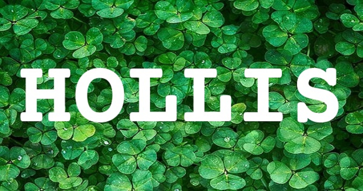 HOLLIS 英文名字意義