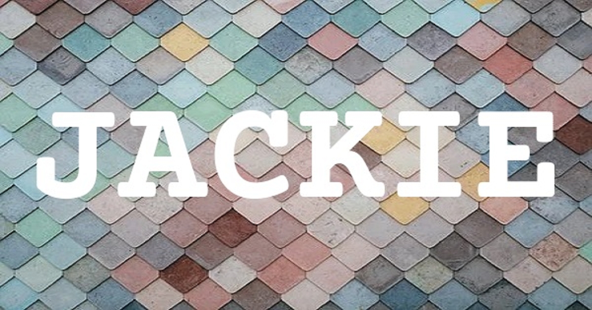 JACKIE 英文名字意義