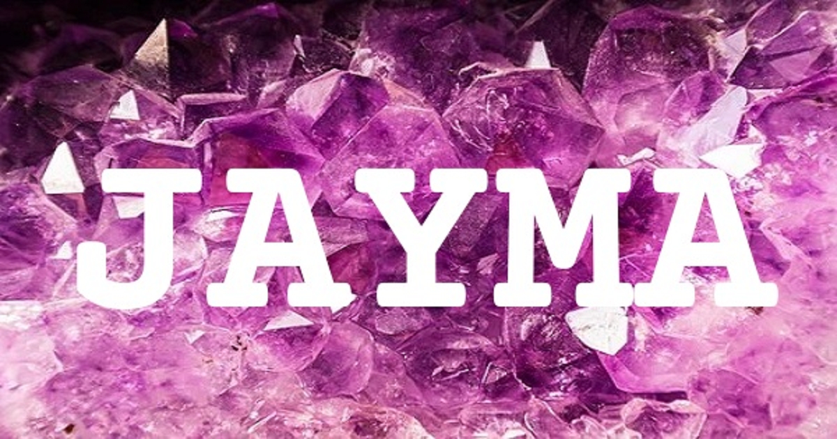 JAYMA 英文名字意義