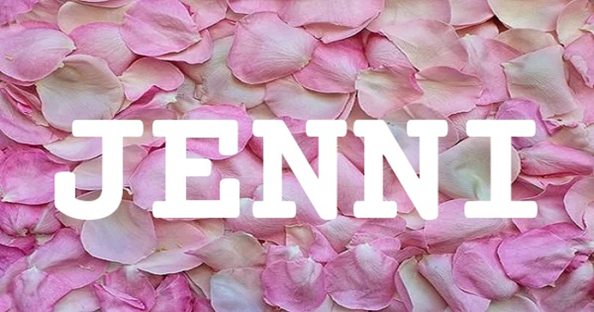 JENNI 英文名字意義