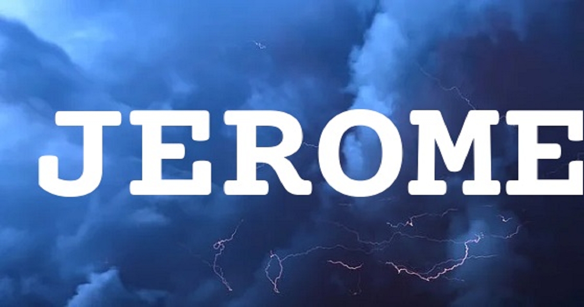 JEROME 英文名字意義