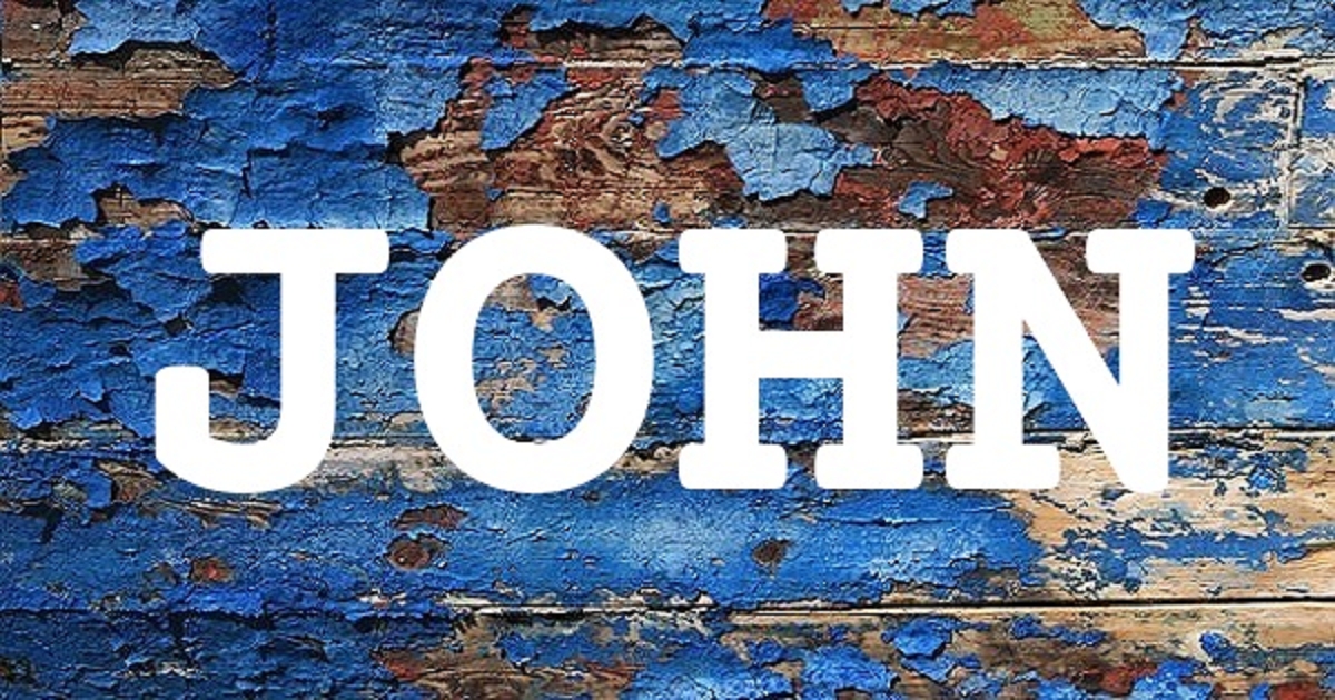 JOHN 英文名字意義