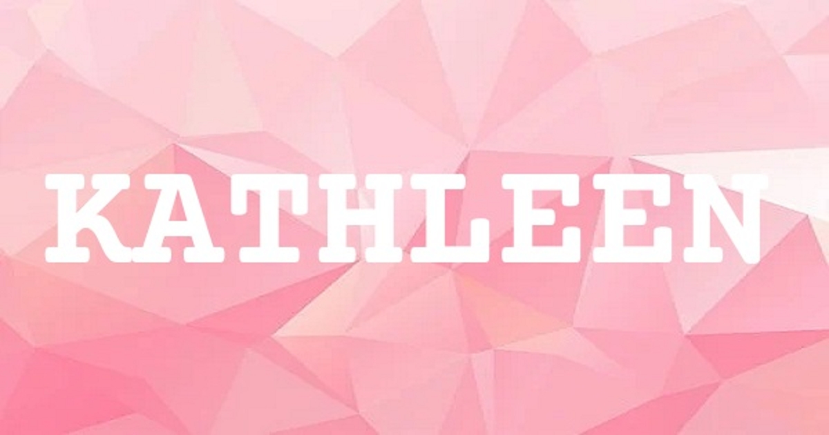 KATHLEEN 英文名字意義