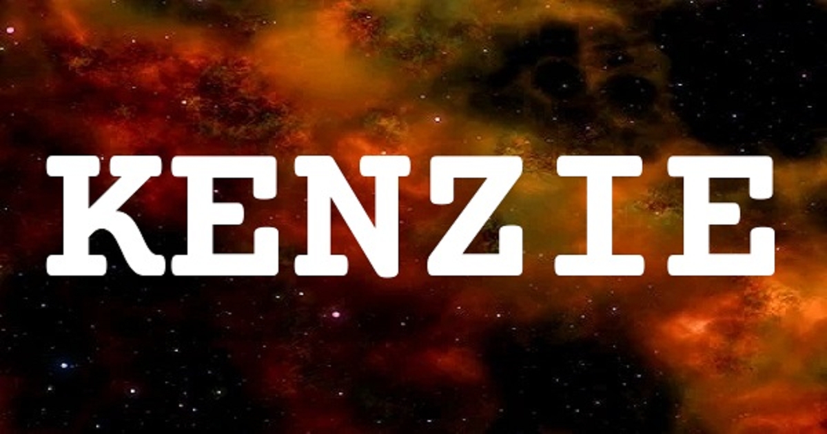 KENZIE 英文名字意義