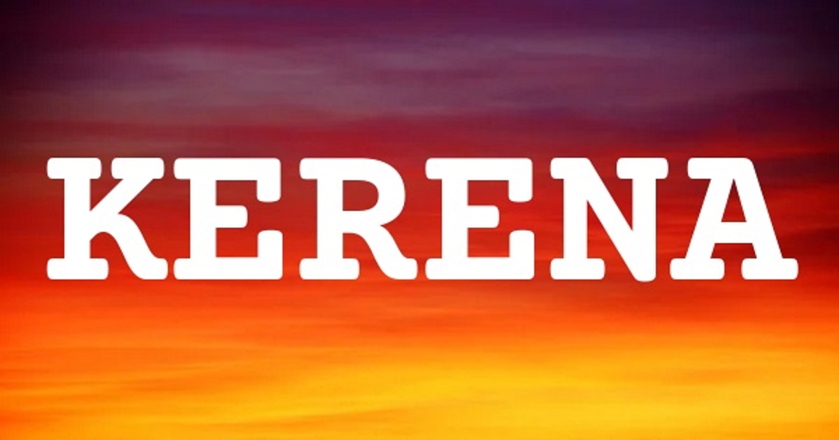 KERENA 英文名字意義