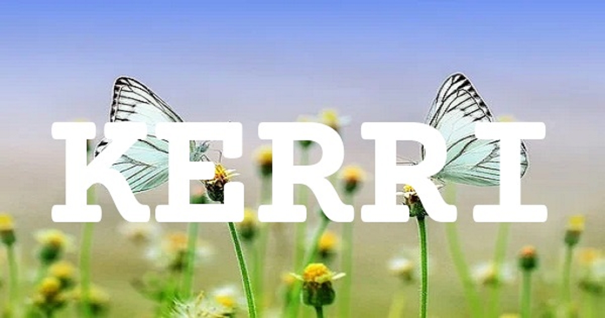 KERRI 英文名字意義