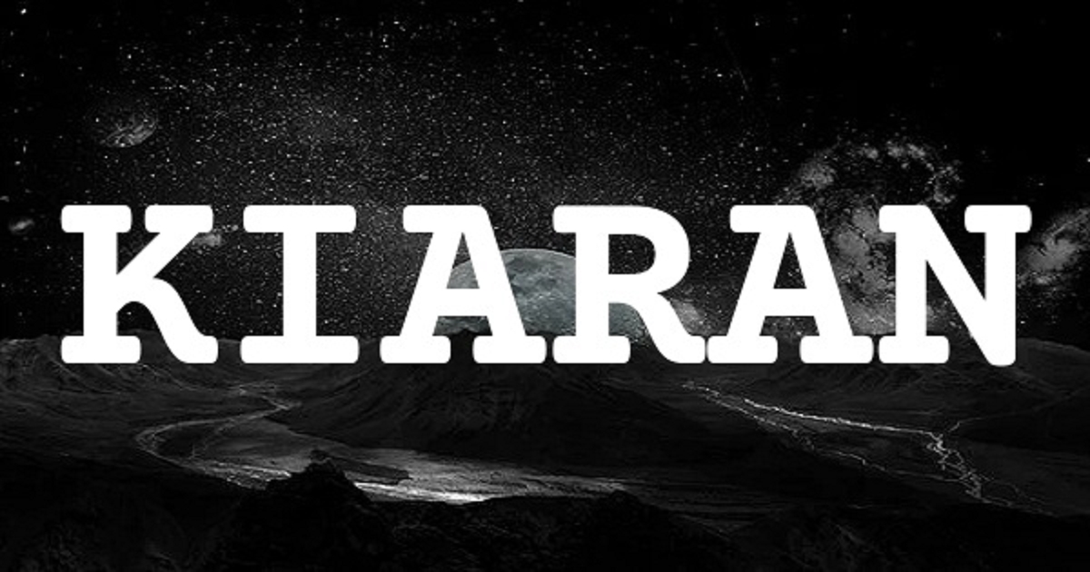 KIARAN 英文名字意義
