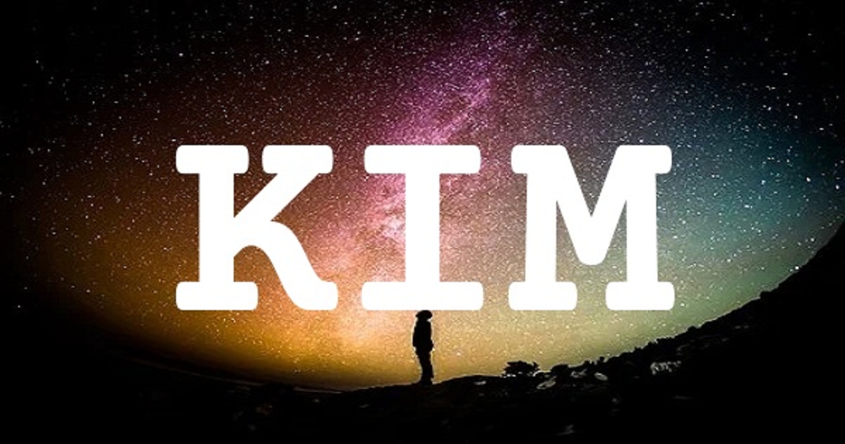 KIM 英文名字意義
