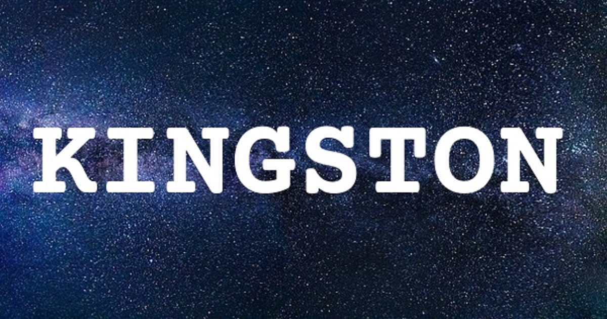 KINGSTON 英文名字意義