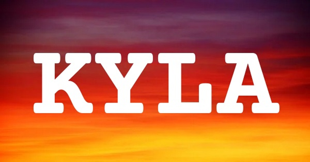 KYLA 英文名字意義