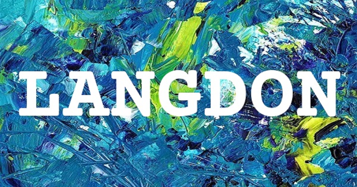 LANGDON 英文名字意義