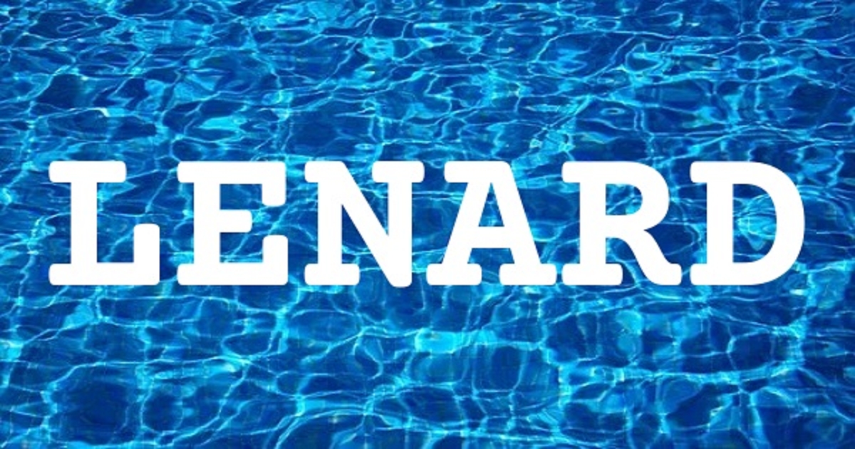 LENARD 英文名字意義