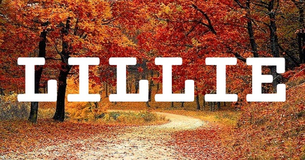 LILLIE 英文名字意義