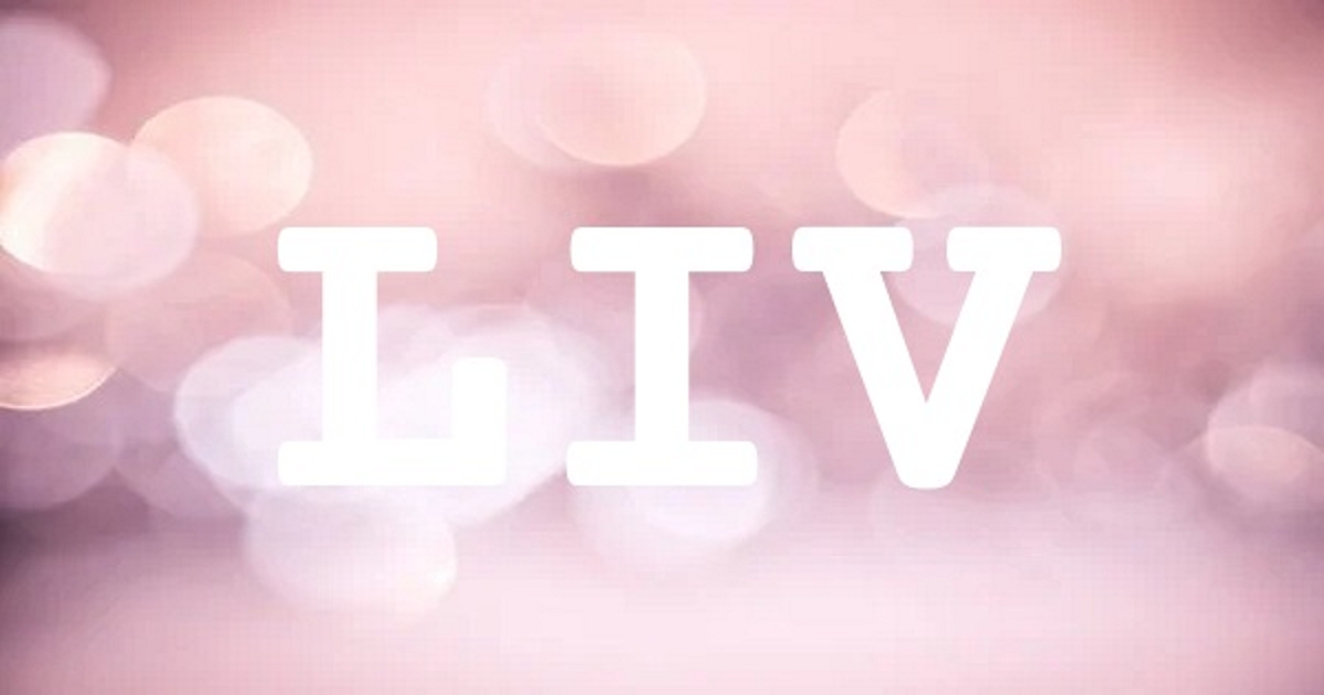 LIV 英文名字意義