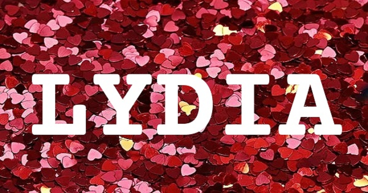 LYDIA 英文名字意義