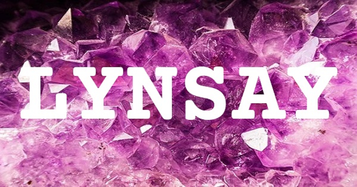 LYNSAY 英文名字意義