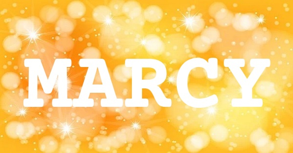 MARCY 英文名字意義