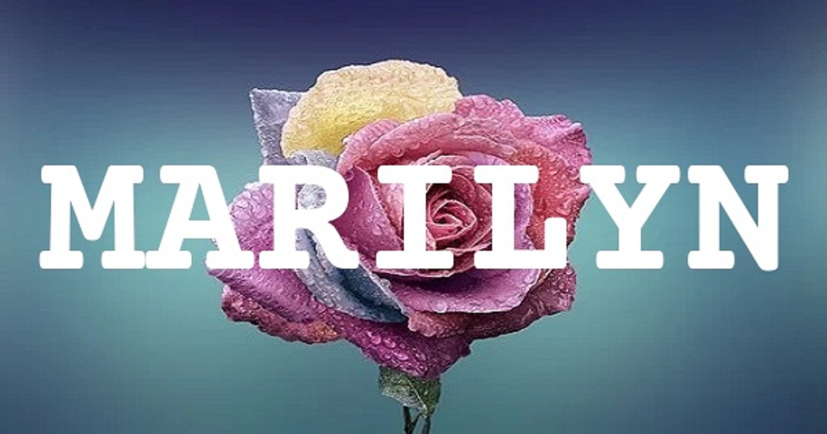 MARILYN 英文名字意義