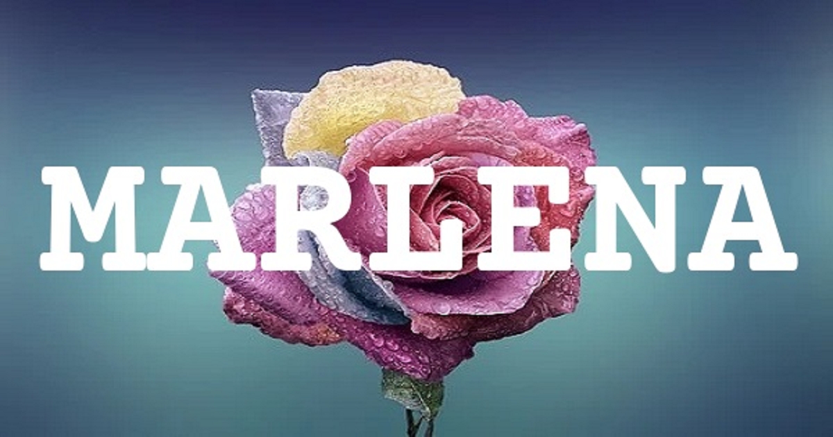 MARLENA 英文名字意義